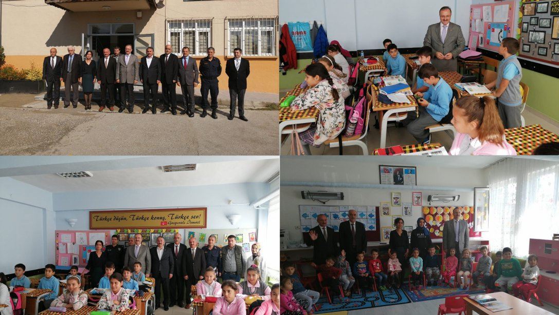 Sayın Kaymakamımız Bekir Dınkırcı Hanlı İlkokulu ve Ortaokulunu Ziyaret Etti