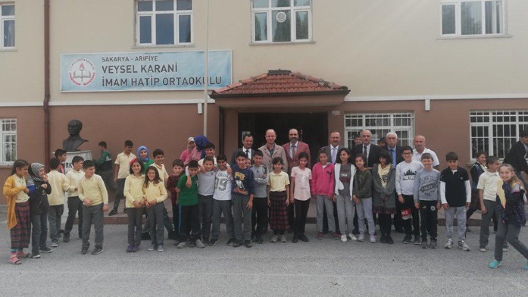 Sayın Kaymakamımız Bekir Dınkırcı Veysel Karani İmam Hatip Ortaokulu ve Arifiye Ortaokulunu Ziyaret Etti
