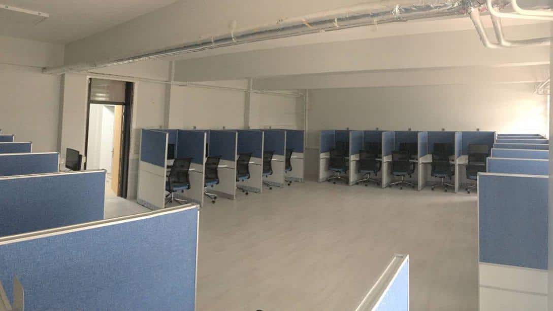 Arifiye'de eSınav Merkezi açılarak, ilk sınav yapıldı