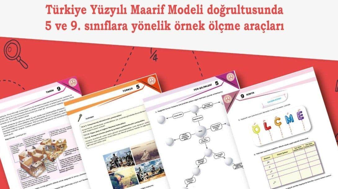 Yeni Müfredata Uygun Yeni Örnek Ölçme Araçları Yayımlandı