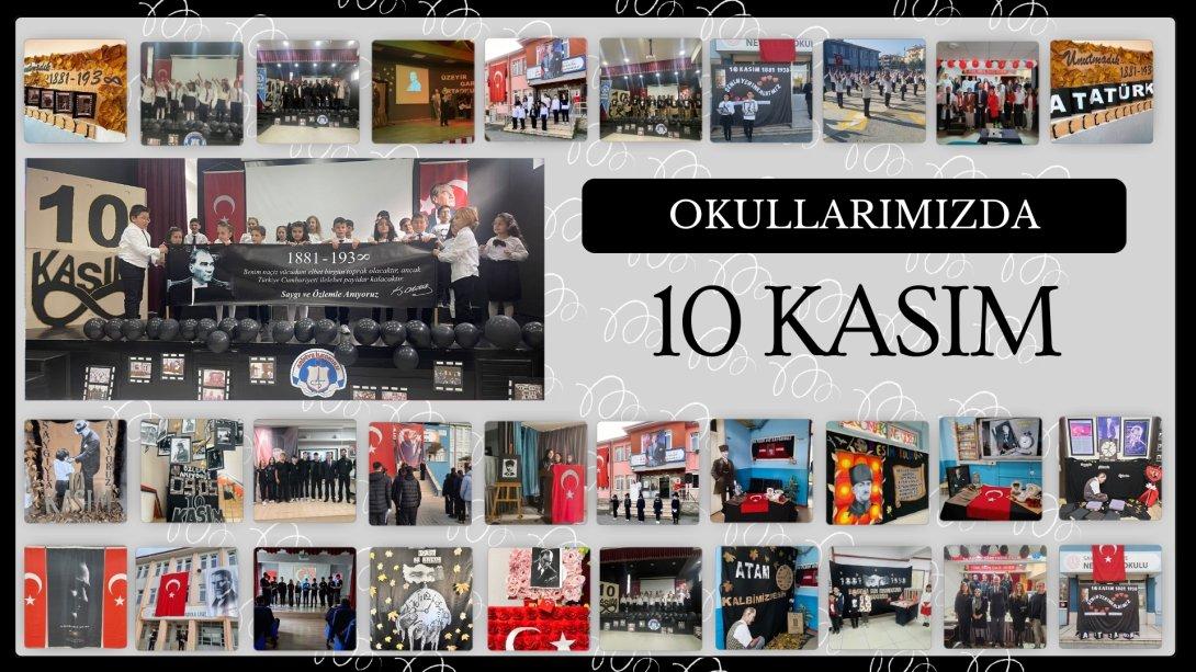 Okullarımızda 10 Kasım...