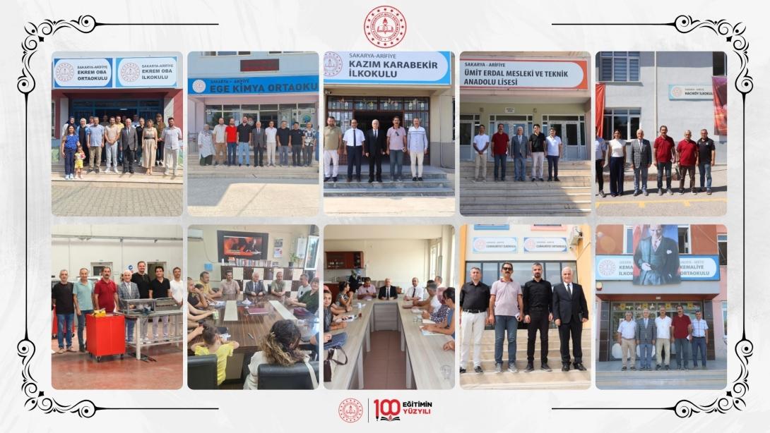 İlçemizde Mesleki Çalışmalar Kapsamında Okul Ziyaretleri