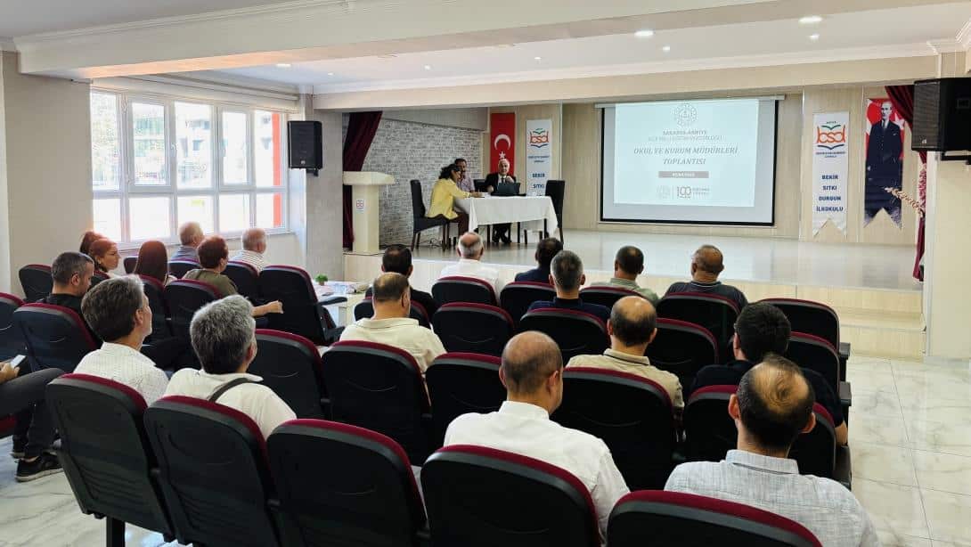2025-2026 Eğitim ve Öğretim Yılı Başı Müdürler Kurulu Toplantısı Yapıldı